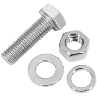 斯赞 不锈钢外六角螺栓 强度4.8级 M8*80MM 套