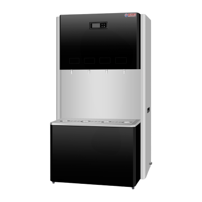 盛远步进式钛金立式机四头触摸式式开水器 9KW