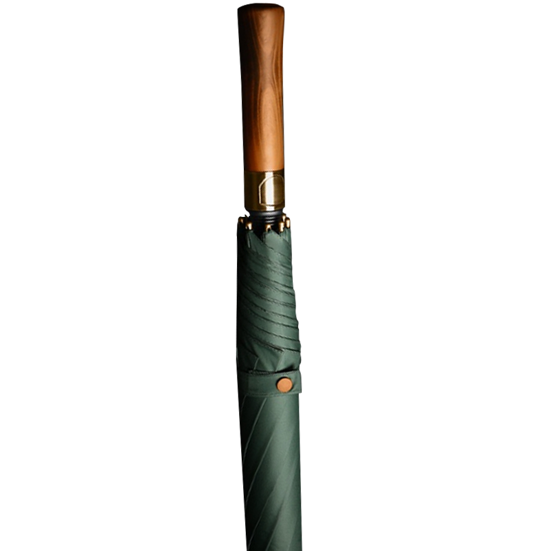 梦惜 半自动全玻纤伞架 加厚黑胶伞布 直杆晴雨两用伞 YF-L2021003/把