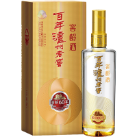泸州老窖百年窖龄酒 窖龄60年 浓香型白酒 52度500ml 单瓶装 2970