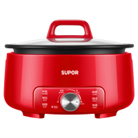 苏泊尔(SUPOR)电火锅 电煮锅 火锅专用锅 家用多功能涮肉锅 不粘分体可拆洗5L电热锅 多用途锅H50YK787