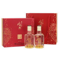 水井坊井台好运传承小酒版100ml*2瓶装礼盒 52度浓香型白酒 收藏送礼口粮 2970