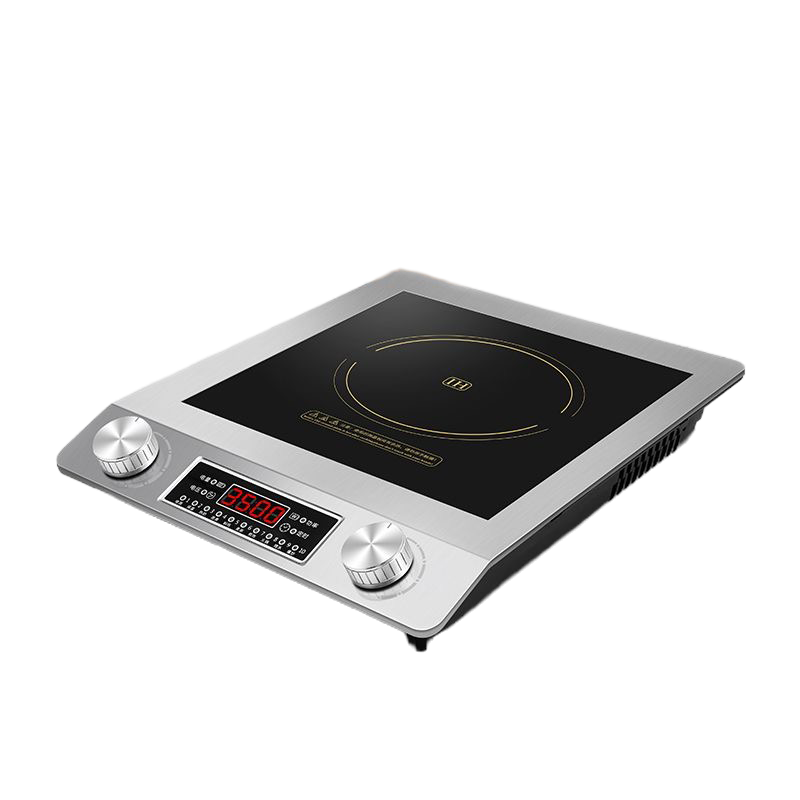 德玛太3500平面电磁炉家用大功率电炒锅火锅猛火电磁灶防水定时防干烧炒菜煮汤套装配炒锅