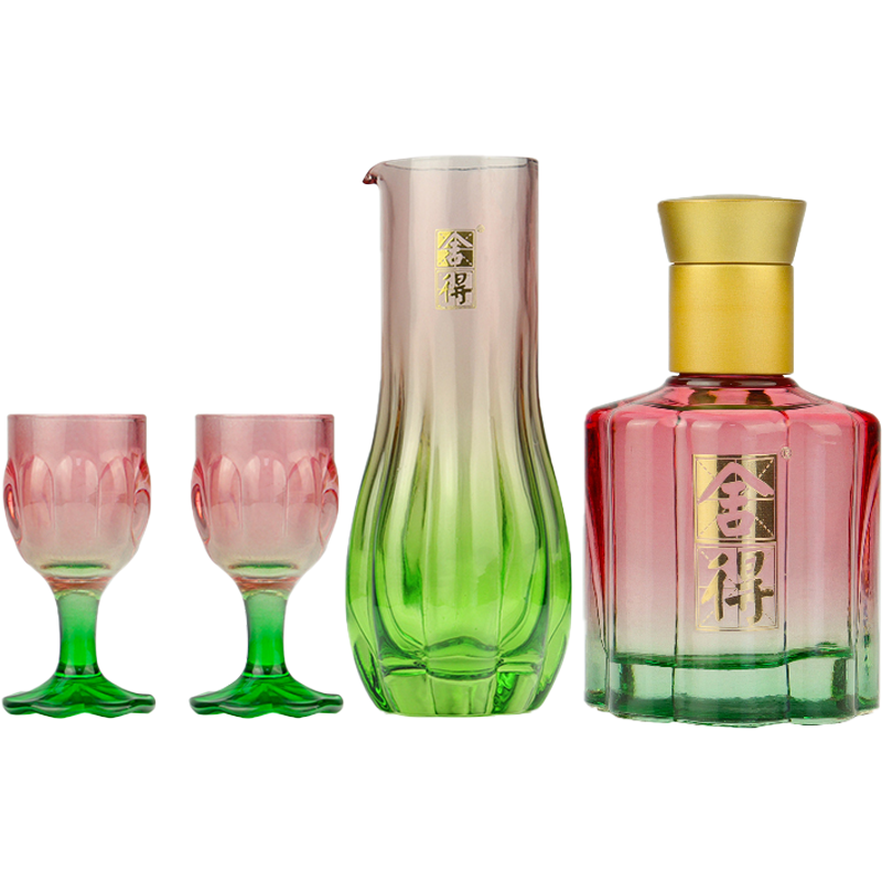 舍得无处不春风52度100ml浓香型白酒小酒礼盒2瓶装 品鉴非卖字样 2970