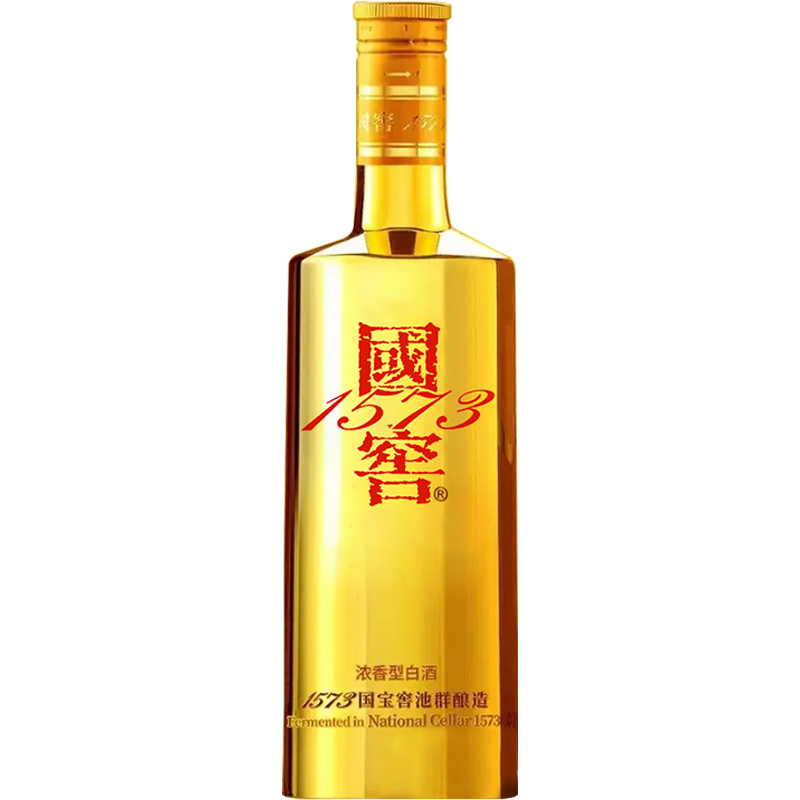 泸州老窖股份 国窖1573国宝金 52度 浓香型白酒 商务宴请 收藏送礼 2970