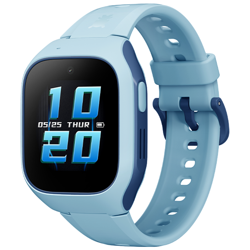 小米米兔儿童手表U2 蓝色 高清视频精准定位学生男孩女孩智能手表上课免扰