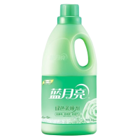 蓝月亮衣物柔顺剂衣物护理剂防静电持久留香玉铃兰香绿色柔顺剂2kg*1瓶