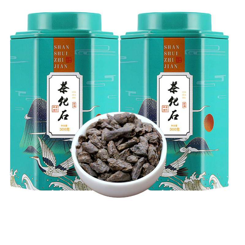 福岗茶化石碎银子500g普洱茶叶糯香云南古树老茶头熟茶糯米香