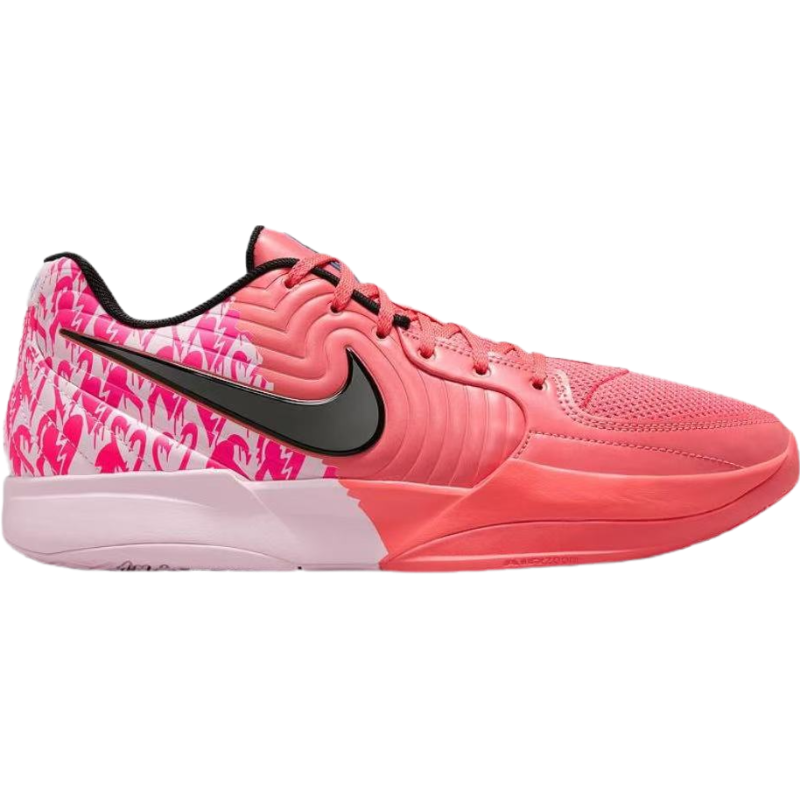 耐克Nike Ja 2 Heart Eyes 情人节限定 莫兰特二代舒适百搭防滑耐磨低帮篮球鞋IB5841-800