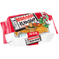 海玉园花椒锅巴膨化食品办公室休闲零食追剧解馋小吃辣条味328g*1盒+藤椒火锅味*1盒