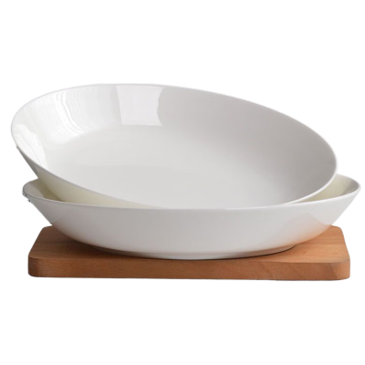 铁斯特 骨瓷餐具 饭盘 深盘 TST-G007(12寸)