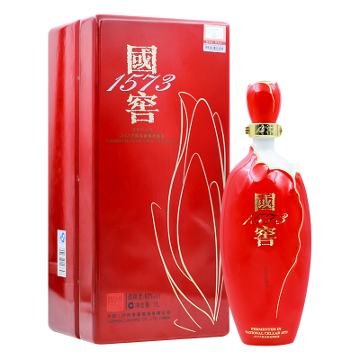 国窖1573红袖添香 2012年60度 1L 浓香型白酒礼盒装 商务宴请 摆柜 盒内有霉点介意勿拍