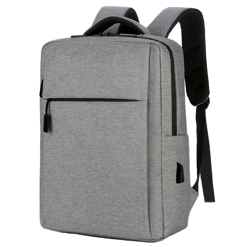 Tymon 休闲背包 简约电脑包 城市通勤商务背包 学生双肩包书包TM-S1110 灰色