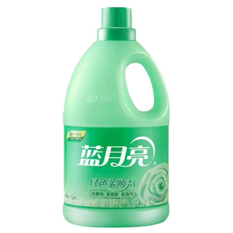 蓝月亮衣物柔顺剂3kg防静电痕蓬松柔顺玉铃兰香10000032