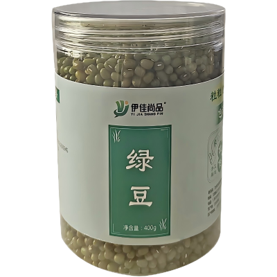 伊佳尚品绿豆罐装 400g/罐