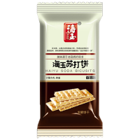 海玉苏打饼干酥脆可口健康解馋非油炸独立包装休闲零食香葱味1kg*1箱