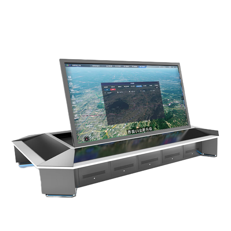 洛菲特(lofit)98英寸电子沙盘三维数字沙盘地理与态势信息系统电子训练作战可升降触控大屏LFT98SP-DP1