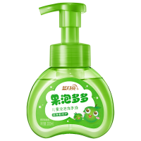 蓝月亮儿童洗手液果泡多多青苹果香型儿童泡泡洗手液200g