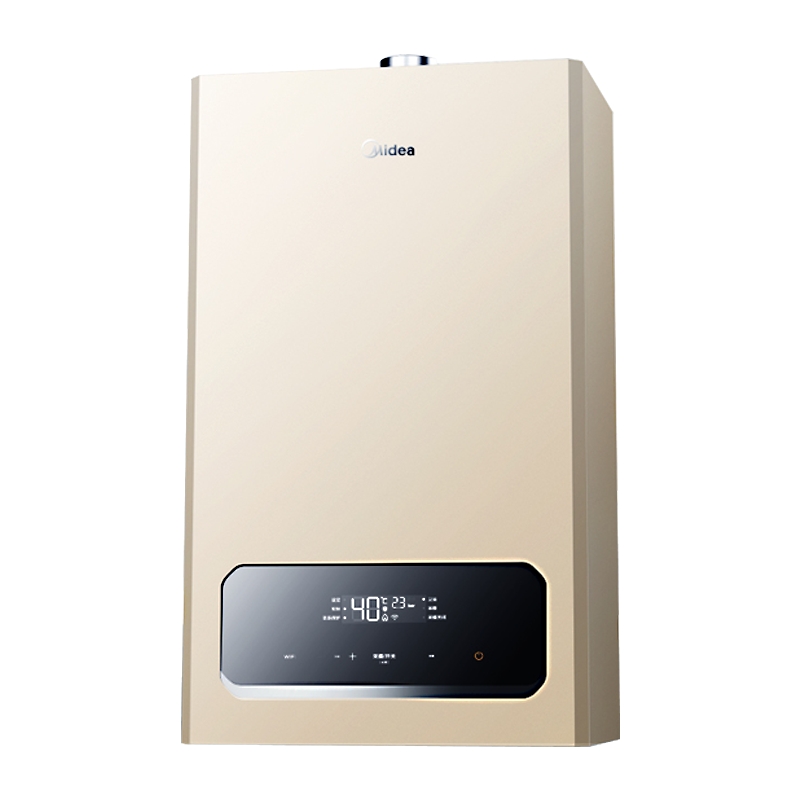 美的(Midea)一级低噪 舒适恒温 燃气壁挂炉 天然气供暖 采暖地暖 家用锅炉省气 下置风机L1GB24-R05