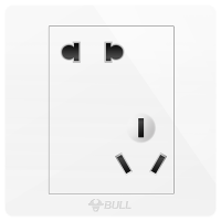 bull公牛86型开关插座G07经典白网线插座电脑网络插座面板电脑插座网络开关面板