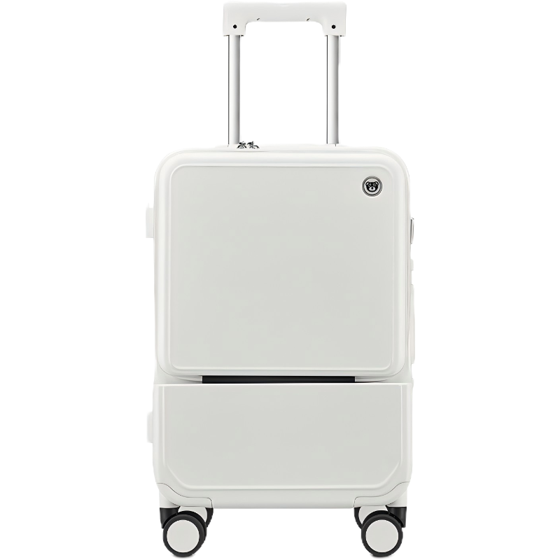 泰梦多功能铝框拉杆箱带USB充电手机支架杯架大容量旅行箱 斑斓青春