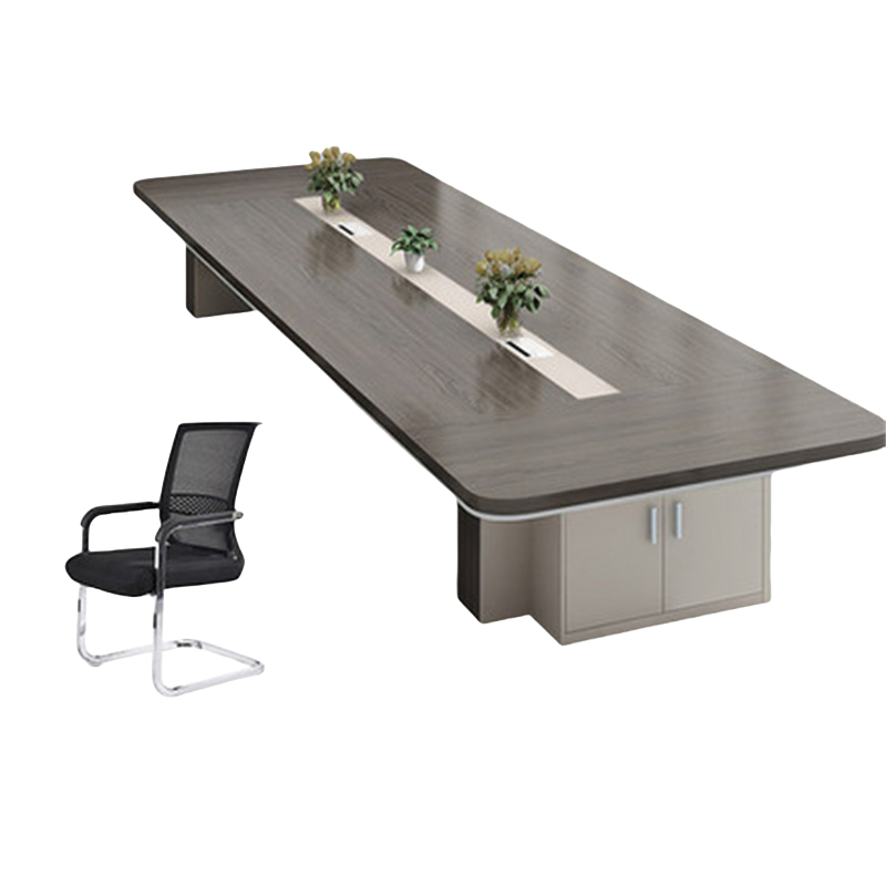 豫庄德办公会议桌3m+10椅套