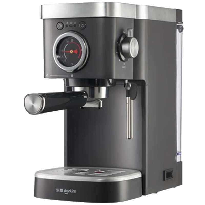 东菱咖啡机复古意式半自动家用蒸汽打奶泡机DL-6400(颜色随机)