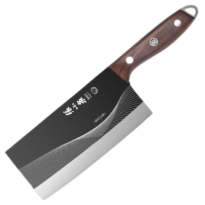 正品张小泉刀具不锈钢菜刀家用厨房厨师刀斩切刀二合一切肉刀W8169