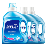 蓝月亮洗衣液去渍强效薰衣草香亮白2kg*1瓶+深层洁净1kg*2瓶