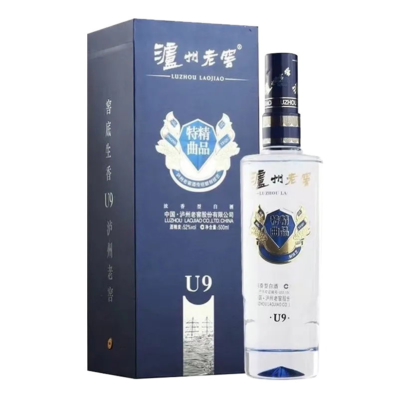 泸州老窖精品特曲U9 52度 500ml*6瓶原箱 浓香型白酒 2970