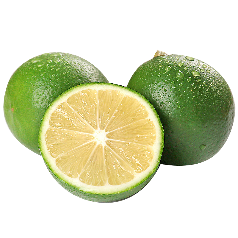 [西沛生鲜]子弹头香水无籽青柠檬 净重3斤 海南新鲜水果现摘子弹头一级皮薄小青柠奶茶店专用