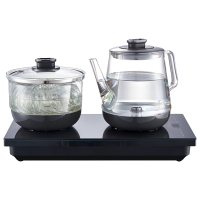 欧美特电水壶1L嵌入式双炉自动上水电水壶OMTDS1906