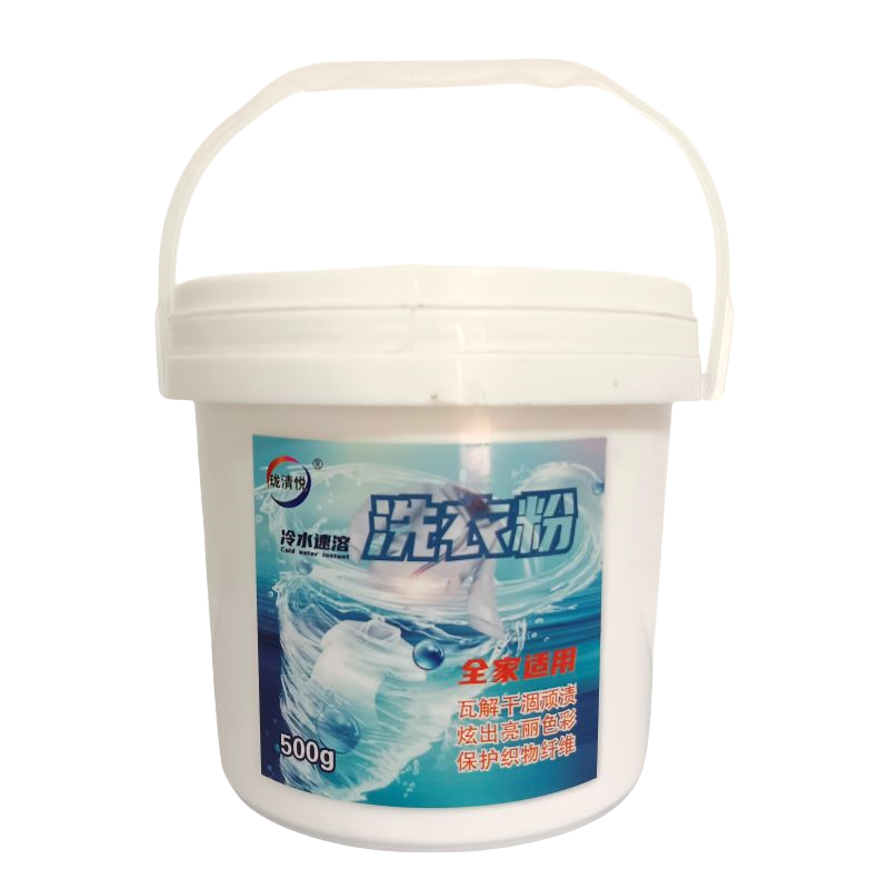 珑清悦 洗衣粉 500g 桶