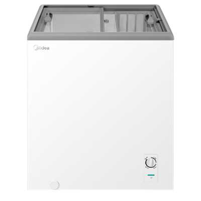 美的(Midea)展示柜MS-155LGE商用卧式冷冻家用囤货冷柜超市冷饮柜雪糕冷藏柜展示冰箱冷藏保鲜柜 143升冷柜