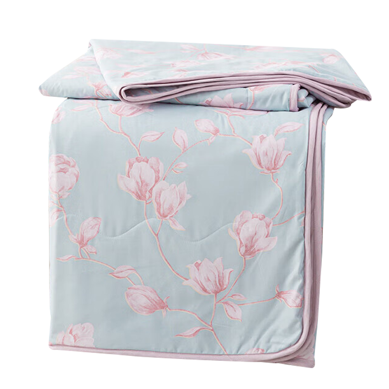 多喜爱夏被玉兰霓裳清爽亲肤易洗易晒磨绒面料203*229cm