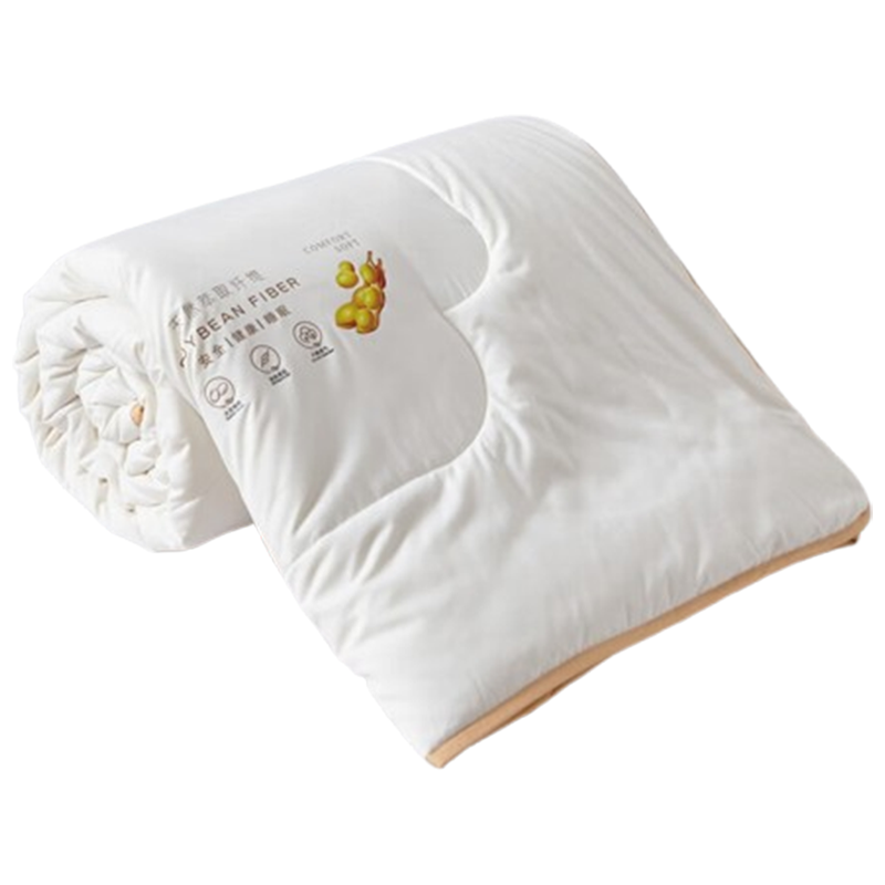 多喜爱四季被轻柔舒适吸湿透气性好大豆蛋白四季被203*229cm