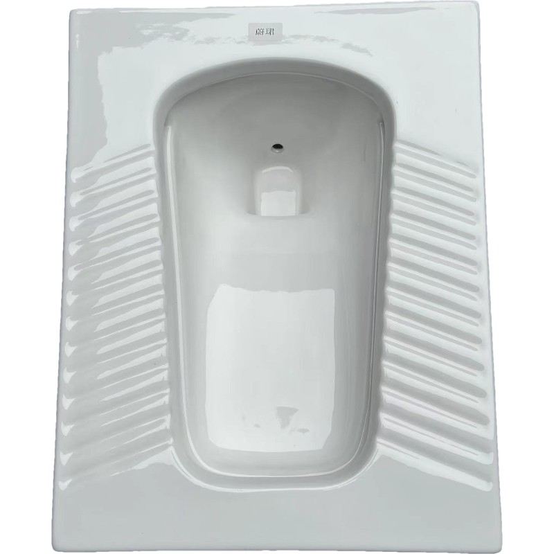 蔚珺牌陶瓷蹲便器带存水弯640X470X300mm个