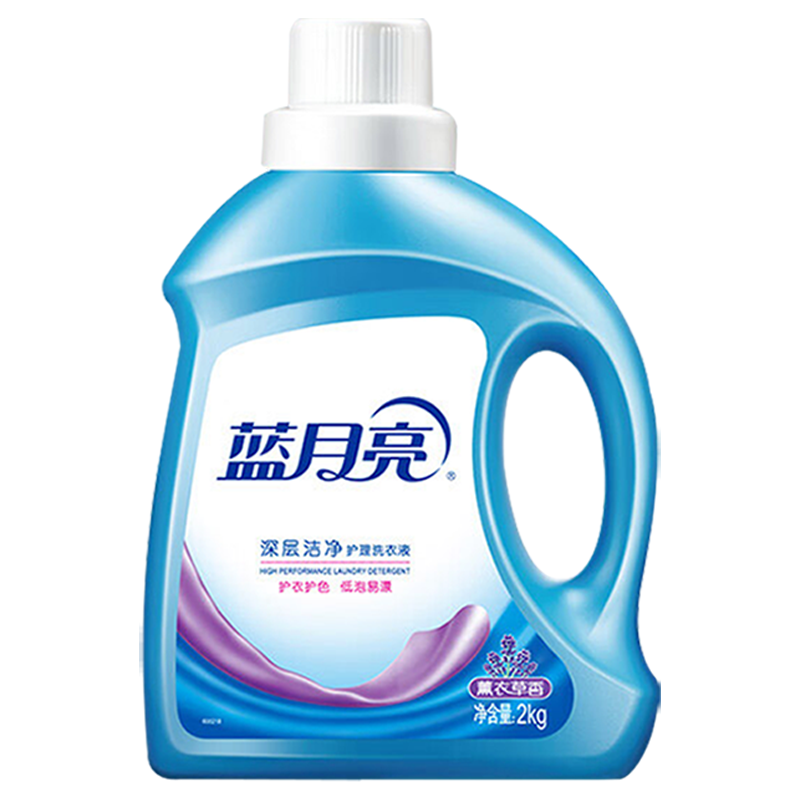 蓝月亮洗衣液套装6kg深层清洁薰衣草香柔润樱花80002077