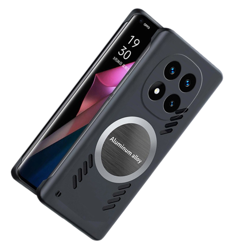 圣幻 适用于红米note14pro高级无边框散热壳红米note14/pro+网红磁吸高级超薄防摔壳