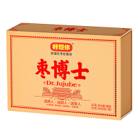 好想你蜜饯礼盒颗颗甄选专业去核爽快甜蜜免洗即食枣博士红枣礼盒390g*1箱