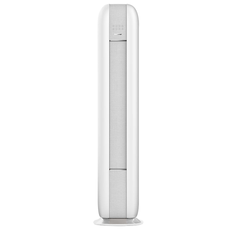 格力空调3匹云恬 新一级能效 变频冷暖 客厅空调立式空调柜机 KFR-72LW/NhJe1BG(文艺灰)