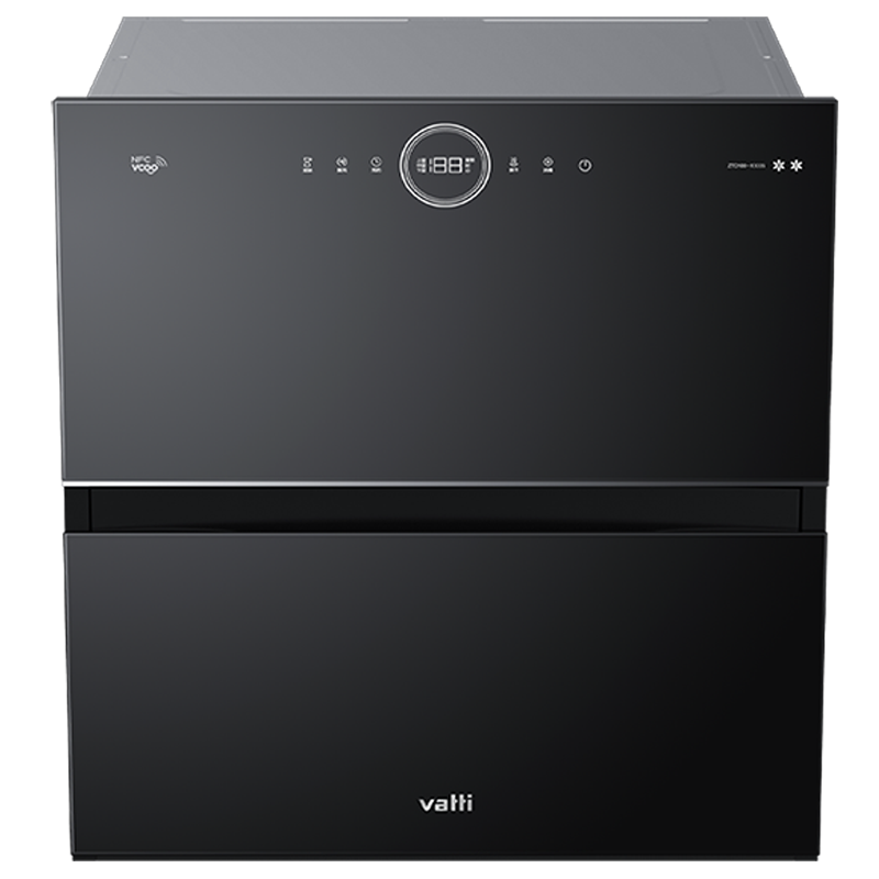 华帝(vatti)100升嵌入式消毒柜i13035家用碗柜智能厨房碗筷餐具消毒机臭氧+紫外线双重消毒二星级标准自动烘干