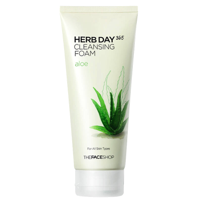 THE FACE SHOP 菲诗小铺 每日草本金盏花泡沫洁面膏洗面奶 170g