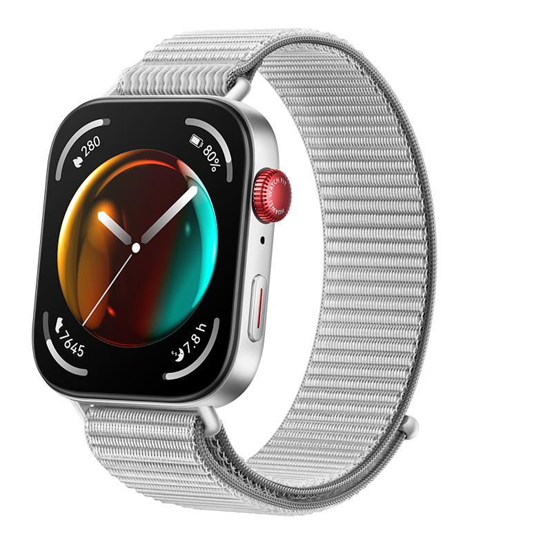 HUAWEI/华为 WATCH FIT 3 苍穹灰尼龙表带 超轻薄大屏 科学运动减脂 强劲续航