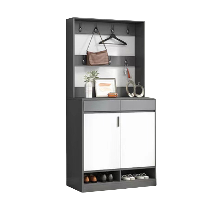 豫庄德鞋柜双门台