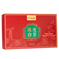忆江南茶叶白茶三宝茶独立包装新会柑皮贡眉福鼎茶叶盒装陈皮白茶150g