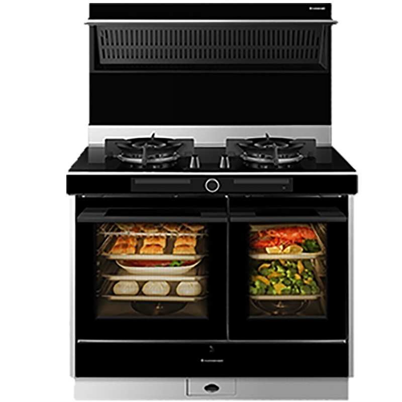 火星人E7BCZ集成灶蒸烤炸一体厨房家用变频集成灶