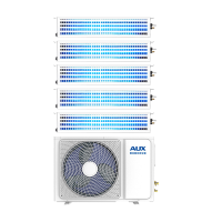 奥克斯一拖五小6匹中央空调家用空调多联机风管机DLR-H145W(G1)变频卡机