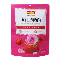 好想你枣制品去核多口味蜜饯果脯每日蜜约玫瑰味枣200g*3袋