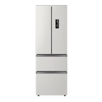 美的冰箱 BCD-326WFPM(ZG) 檀木褐